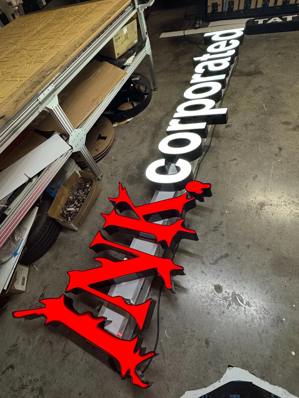 Channel letter project 22