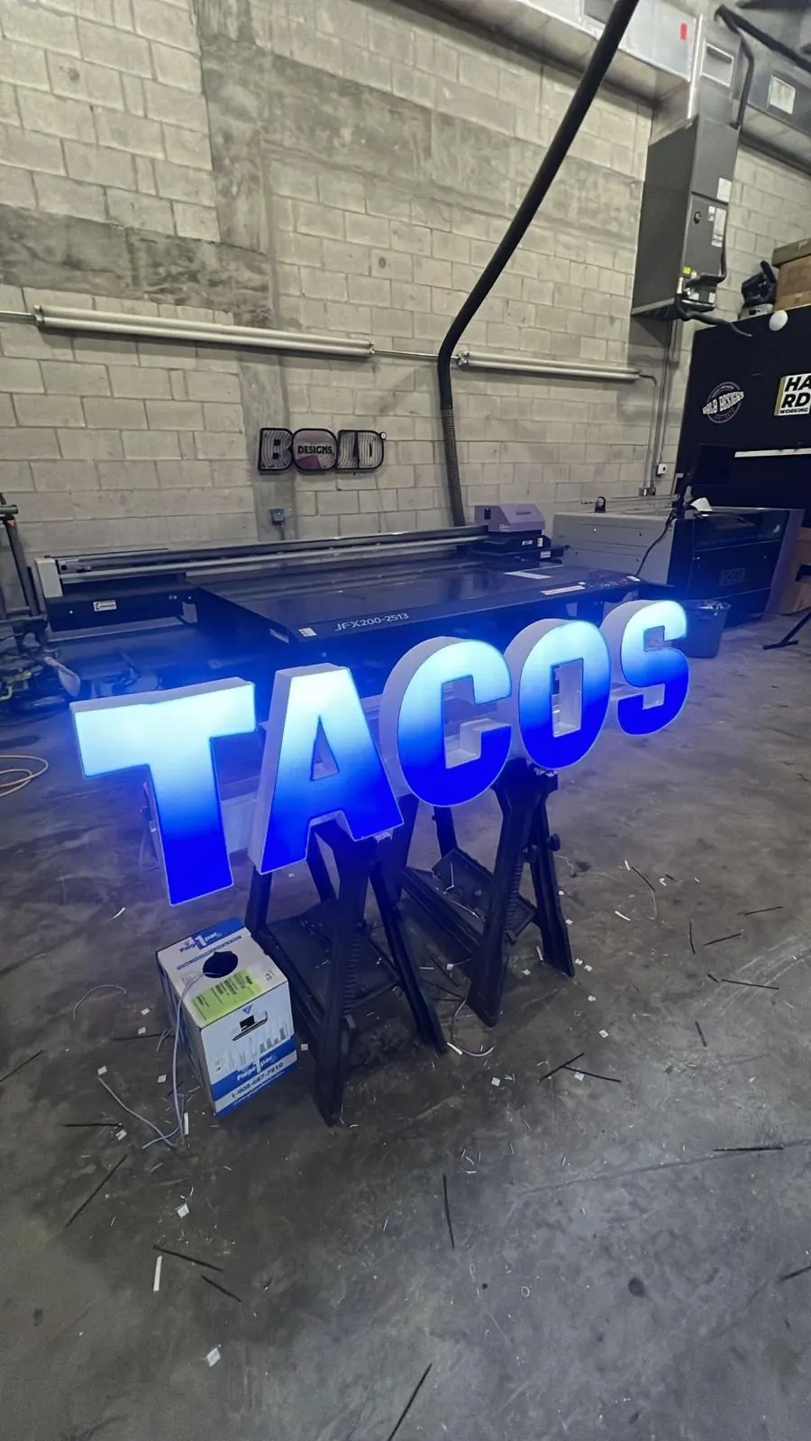 Channel letter project 25