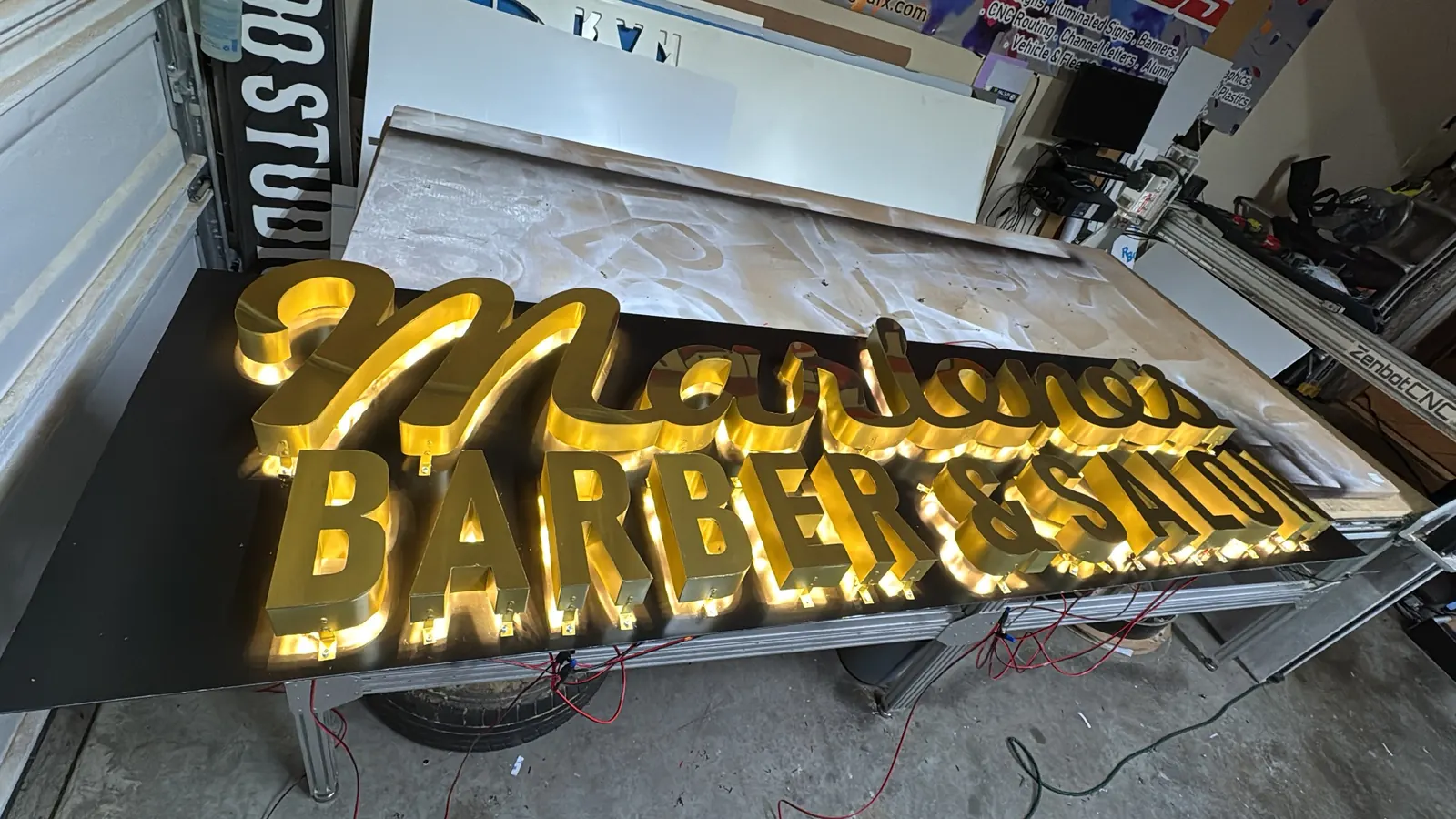 Channel letter project 28