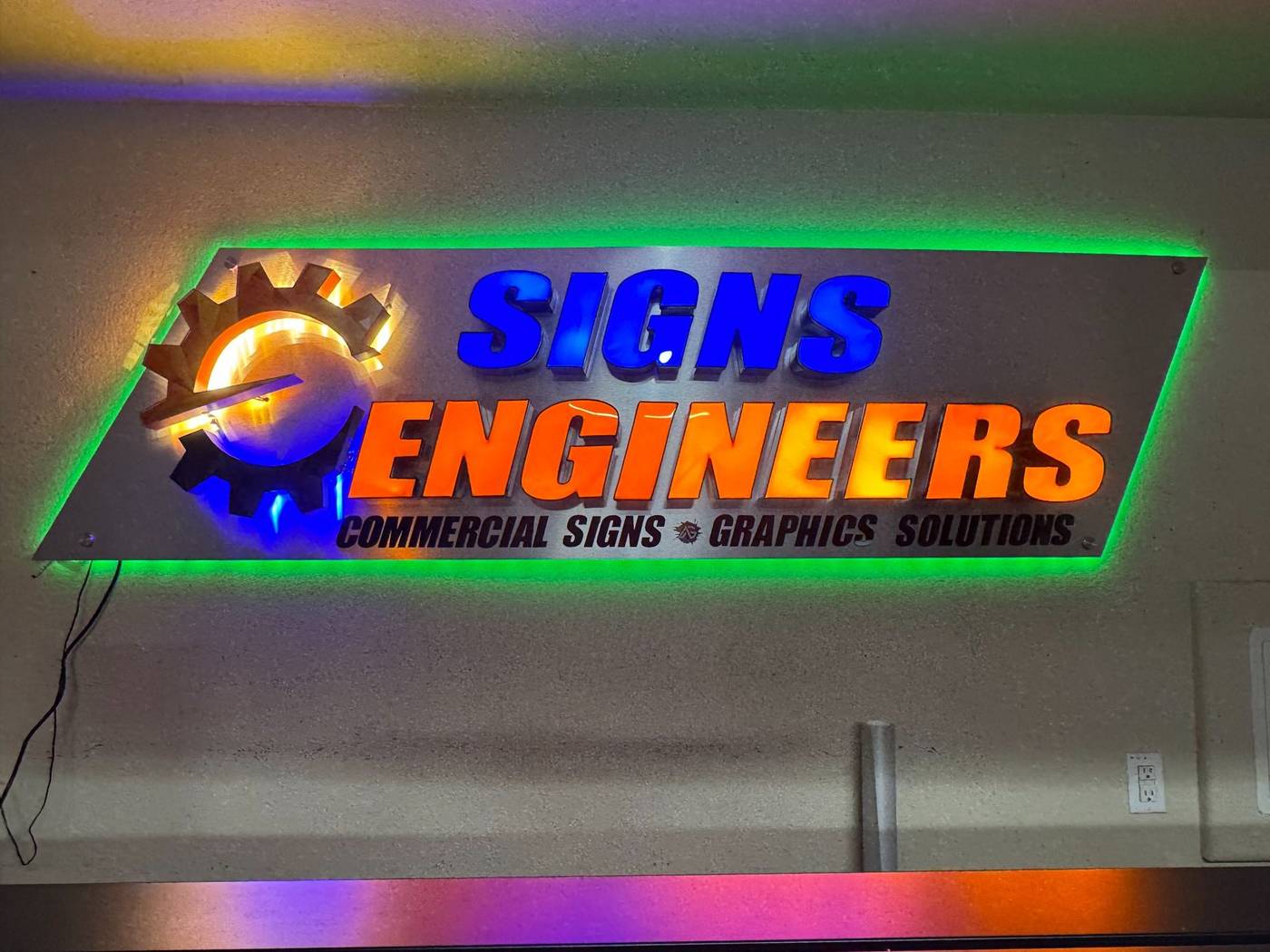 Interior sign project 6