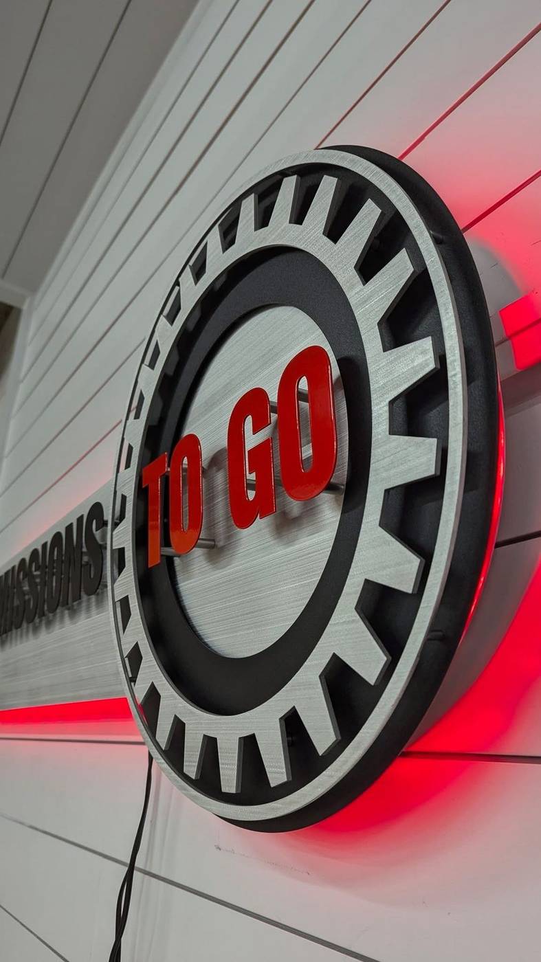 Interior sign project 13