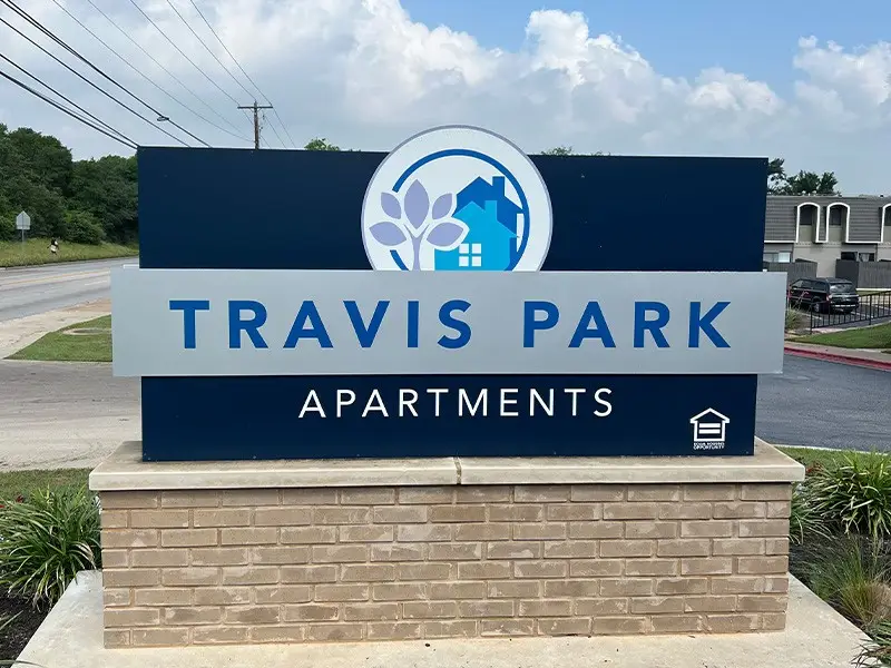 Monument sign 11