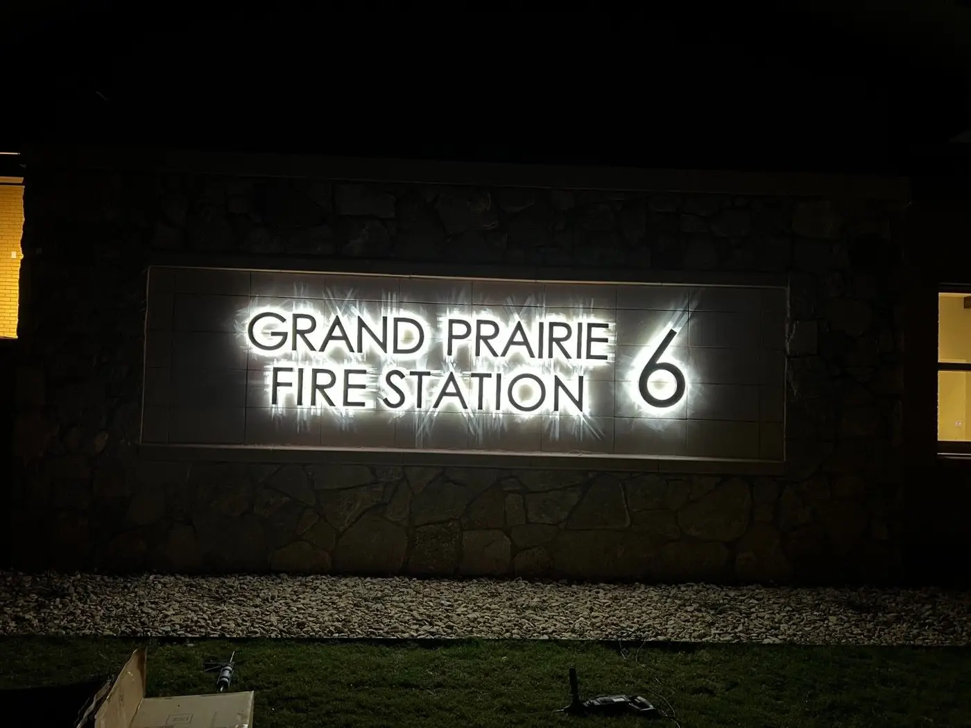 Monument sign 20